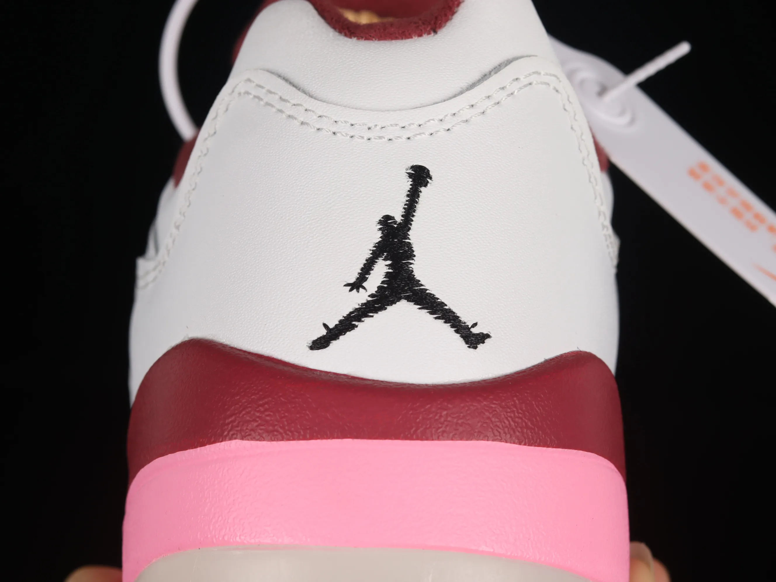 All categories Air Jordan Jordan series basketball shoes Air Jordan 5 Air Jordan Retro Low AJ5 Joe 5 white and pink low-top basketball shoes DX4390-116